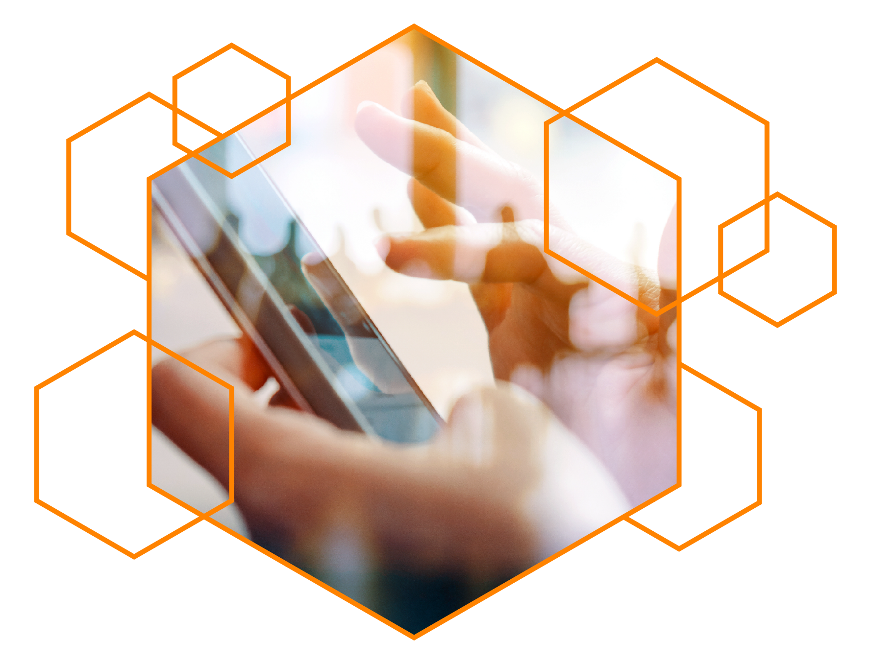 man looking at computer